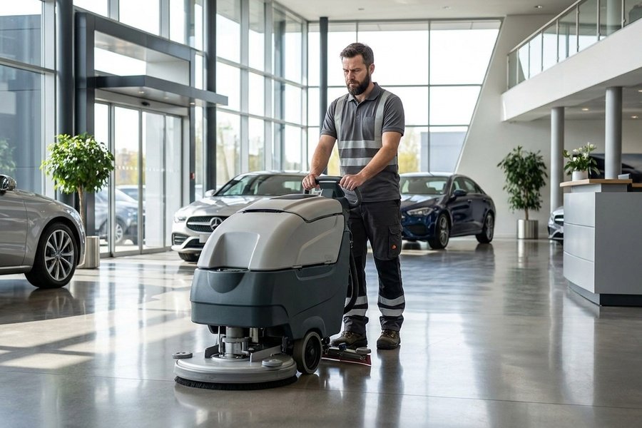 Car showroom cleaning service in Sydney