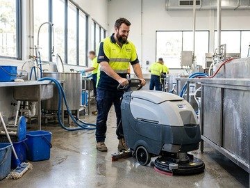 Commercial cleaning project in Sydney