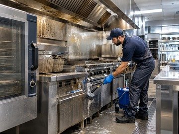 Commercial facility cleaning service result